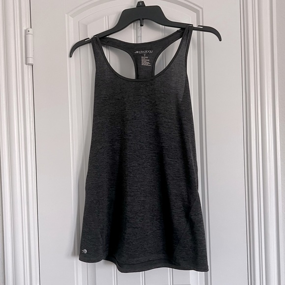 Ideology Tank Top Small Heathered Gray/Black - Picture 6 of 8